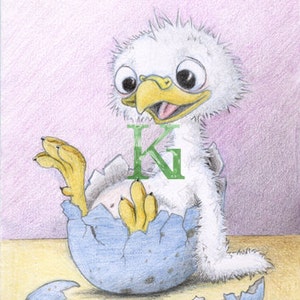 KG Card "Aquilotto" Greeting Card
