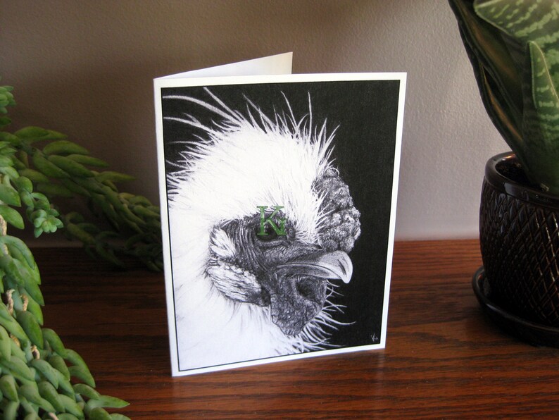 KG Cards Rooster Greeting Card image 2