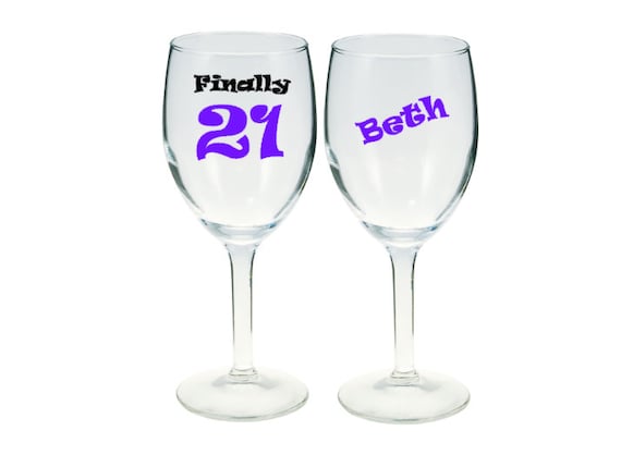 21 wine glass