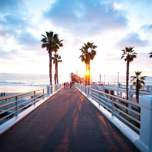 Oceanside Pier at Sunset, Oceanside CA