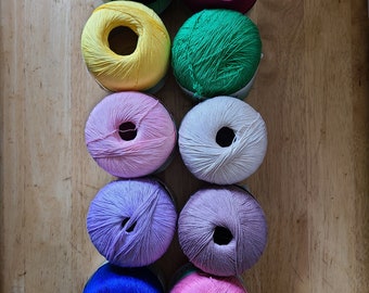 1 ovillo de hilo de crochet Filo di Scozia n.° 8.