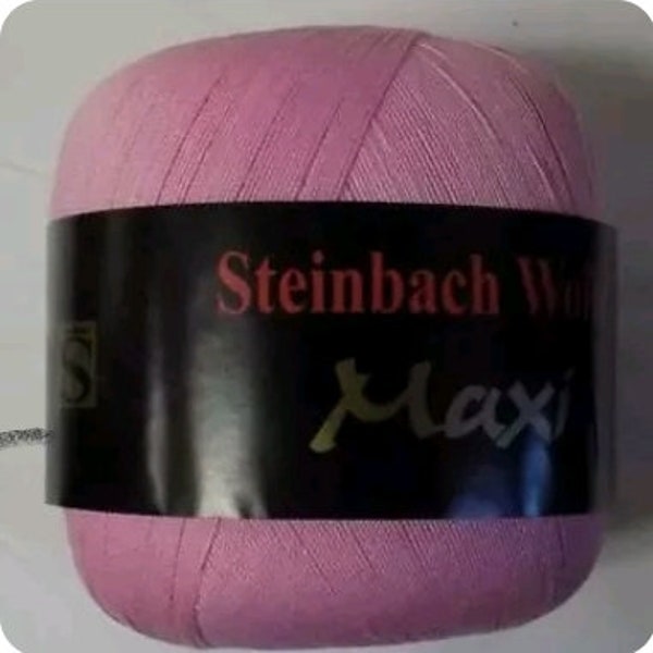 1 big ball of Steinbach Wolle Maxi crochet and knitting thread.