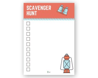 Scavenger Hunt | Homeschool Curriculum | Writing, Reading, Nature Study