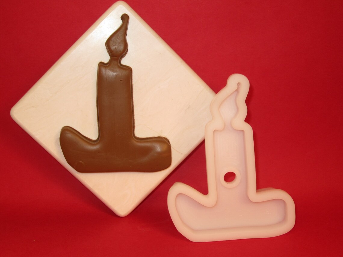 Candle Cookie Cutter burning Candle Etsy