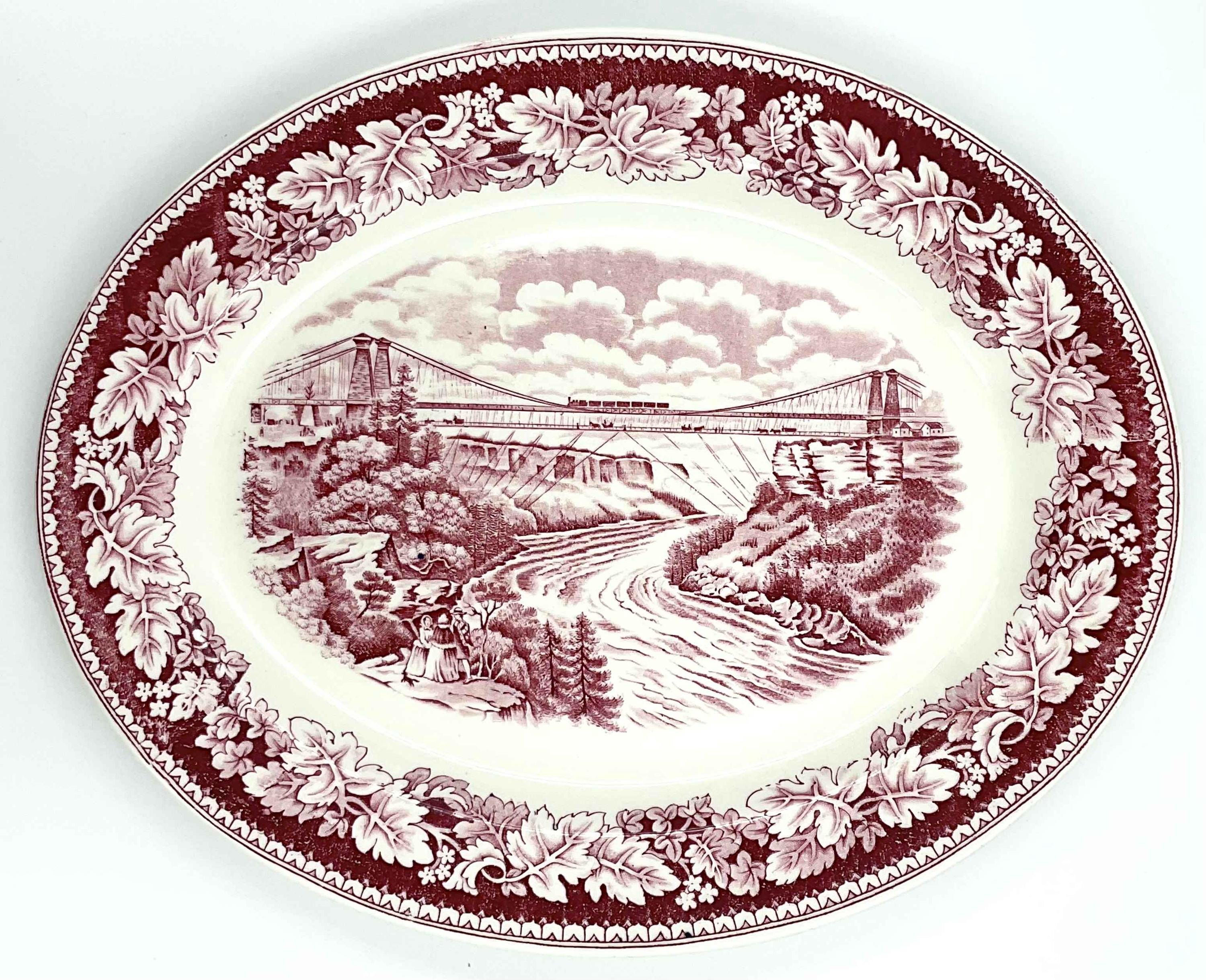 Currier and Ives Red - Etsy