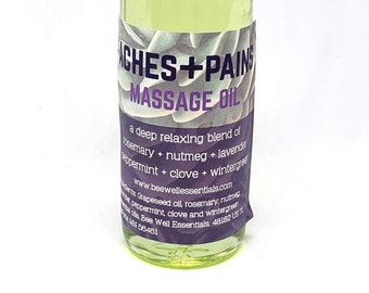 Aches & Pains Massage Oil - 5 oz