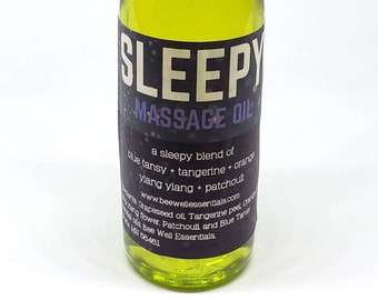 Sleepy massage oil - 5oz