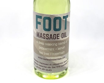 Aceite de masaje de pies - 5 oz