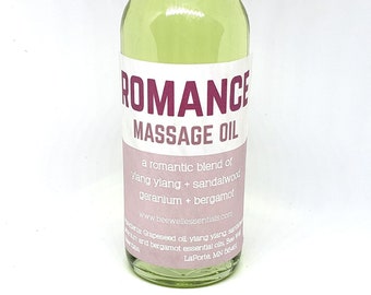 Romance massage oil - 5oz