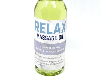 Relax massage oil - 5oz