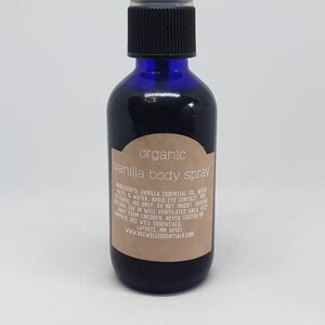 Vanille doordrenkte bodyspray