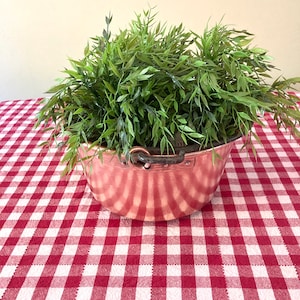 Vintage Artisanal Hammered Copper Cauldron Planter Plant Stand Paris, France  #G-041-636