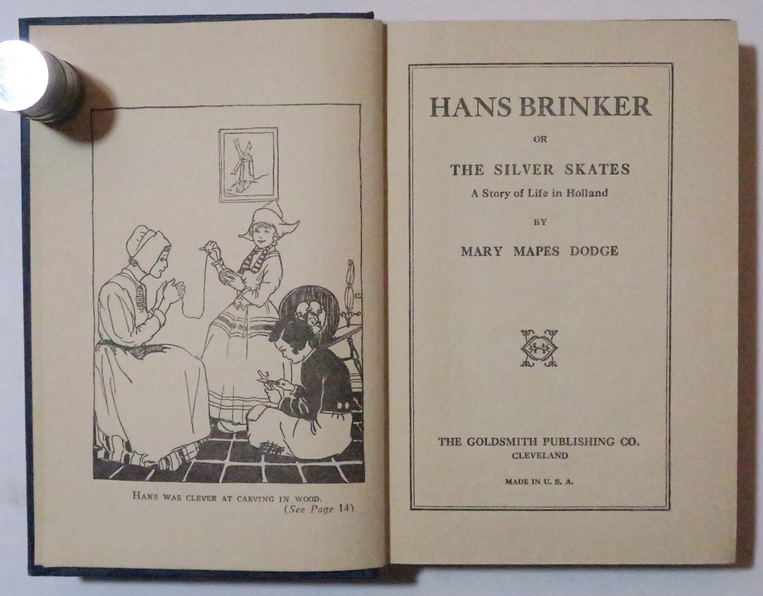 Hans Brinker by Mary Mapes Dodge, Do Not Know Date