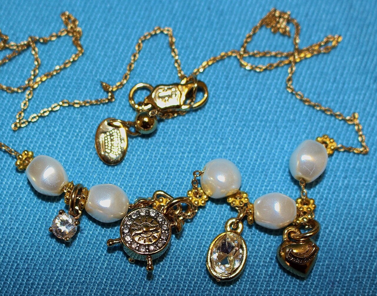 Vintage Juicy Couture Charm Necklace 
