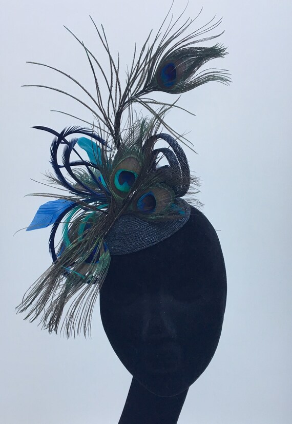 Absinthe Peacock perch hat
