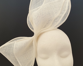 Dramatic Simple  Oversized Bow Headdress Headpiece