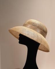 Classic Vintage Breakfast at Tiffanys Audrey Hepburn shape wedding, races hat.  Made to order in colours of your choice