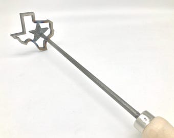 Texas Branding Iron for BBQ, Weddings, Rustic, Country