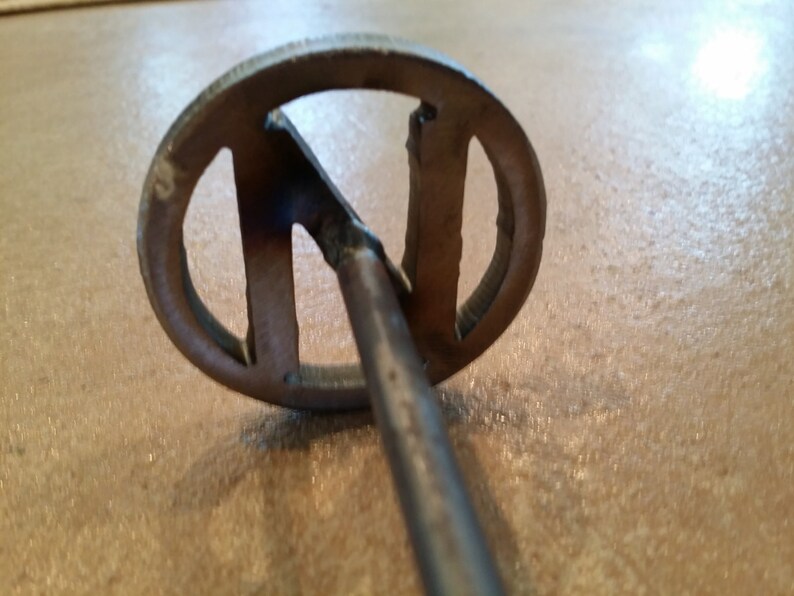 Custom Branding Iron: One Letter Within a Circle made in the - Etsy