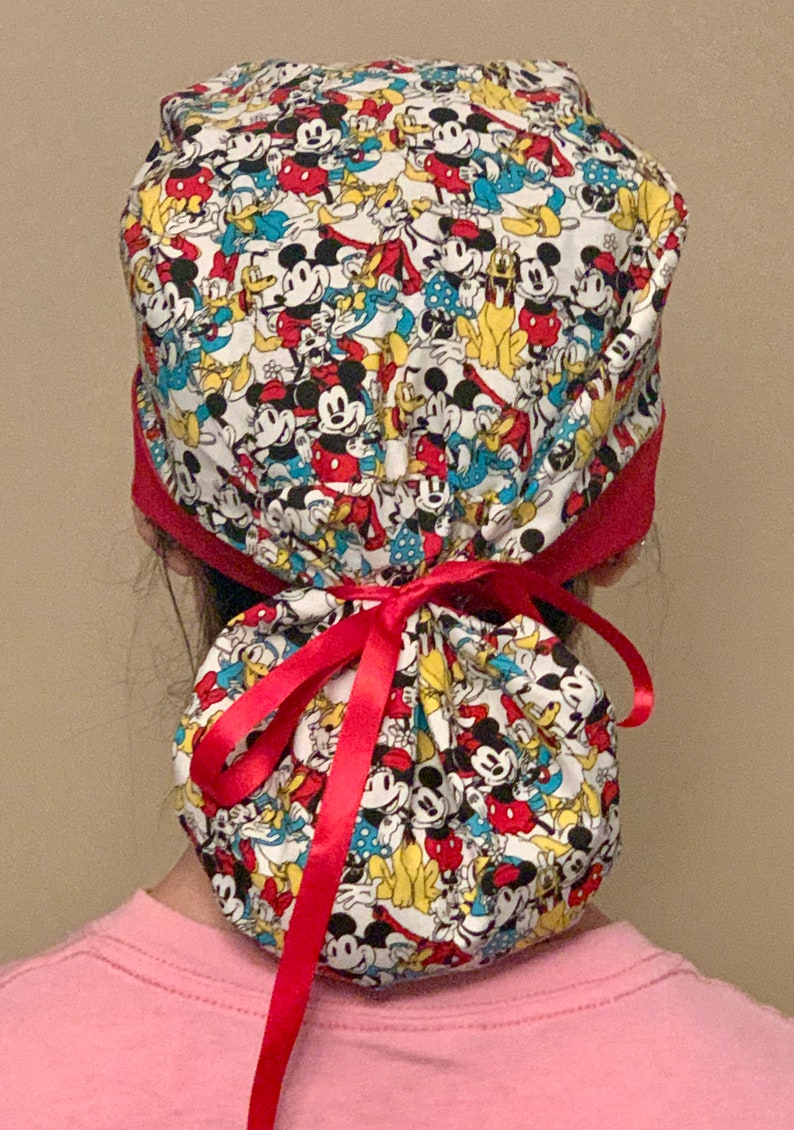 scrub cap ponytail scrub cap healthcare hair cover womens scrub hats Hospital scrub hat ponytail scrub hat