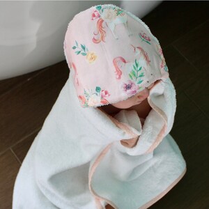 Bath cap, Baby towel Unicorn / BABY, KIDS image 1