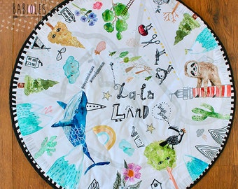 PLAY MAT- Teepee mat- Car mat- La-La Land