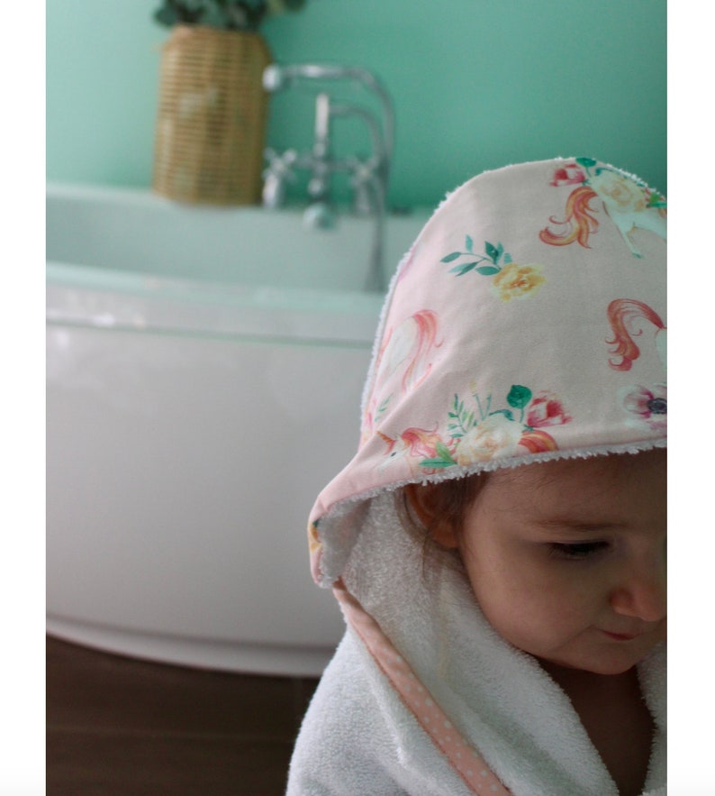 Bath cap, Baby towel Unicorn / BABY, KIDS image 3