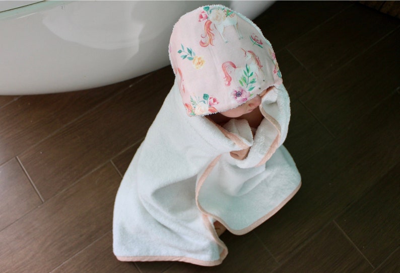 Bath cap, Baby towel Unicorn / BABY, KIDS image 1