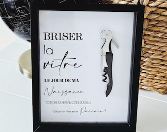 Emergency Sponsor Request Frame with Sommelier Corkscrew