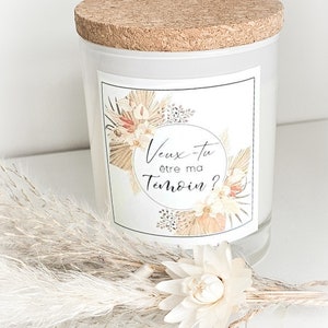 Scented candle Request witness - White
