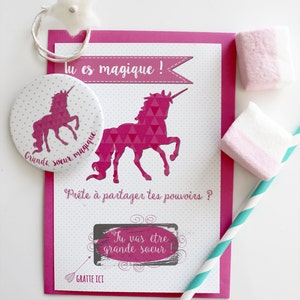 Annonce grossesse à la grande soeur