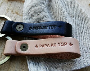 Annonce futur papa porte clé