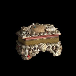 Vintage / Early  Shell Casket or Trinket Box
