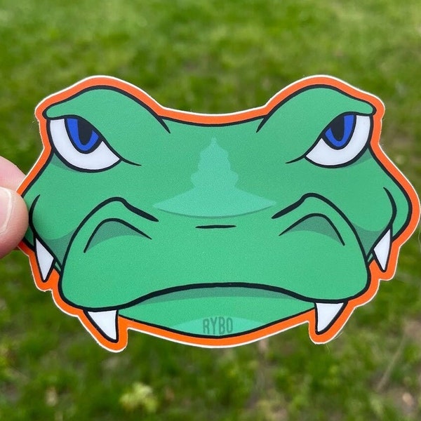 Florida Gators Football Sticker Decal John Deere