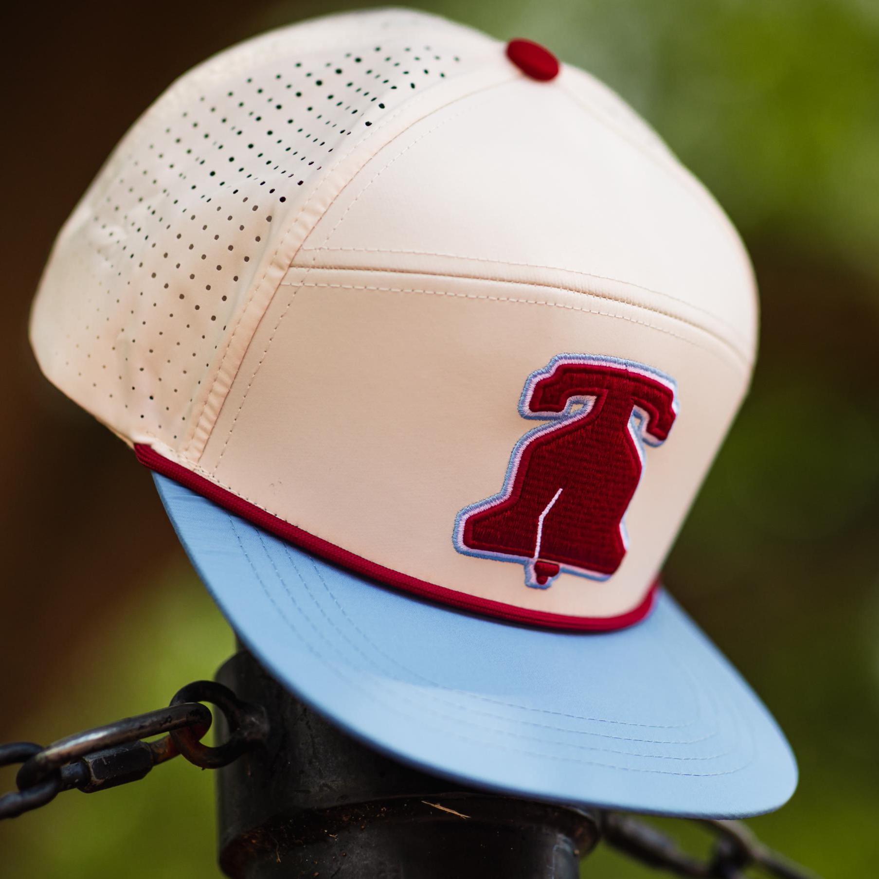 Philadelphia Baseball Retro Blue Liberty Bell Throwback Snapback