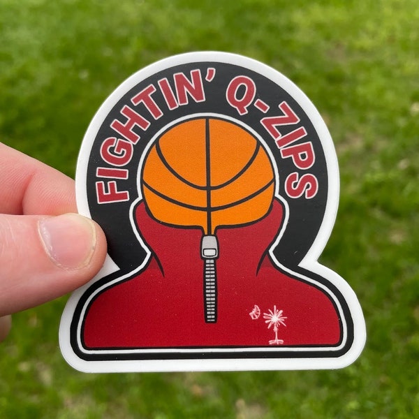 South Carolina Men's Basketball Quarter Zips Sticker SEC Cocky Gift