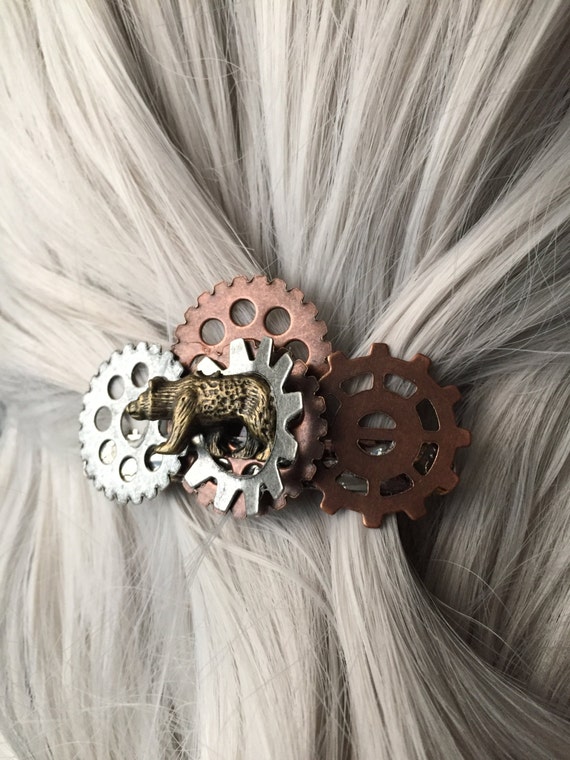 Clearance Short Hair Accessories French Barrettes Bear Hair Etsy