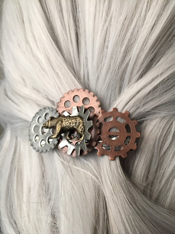 Clearance Short Hair Accessories French Barrettes Bear Hair Etsy