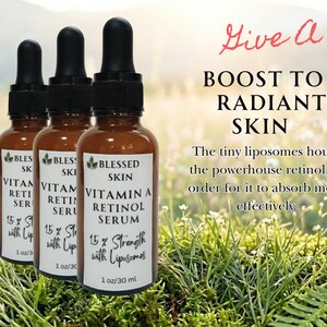Vitamin A Serum for Dull-Looking Skin – Vegan, Clean Beauty Skin Care Serum image 4