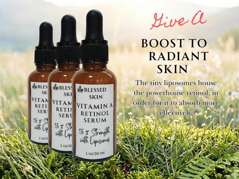 Vitamin A Serum for Dull-Looking Skin – Vegan, Clean Beauty Skin Care Serum image 4