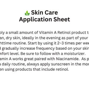Vitamin A Serum for Dull-Looking Skin – Vegan, Clean Beauty Skin Care Serum image 9