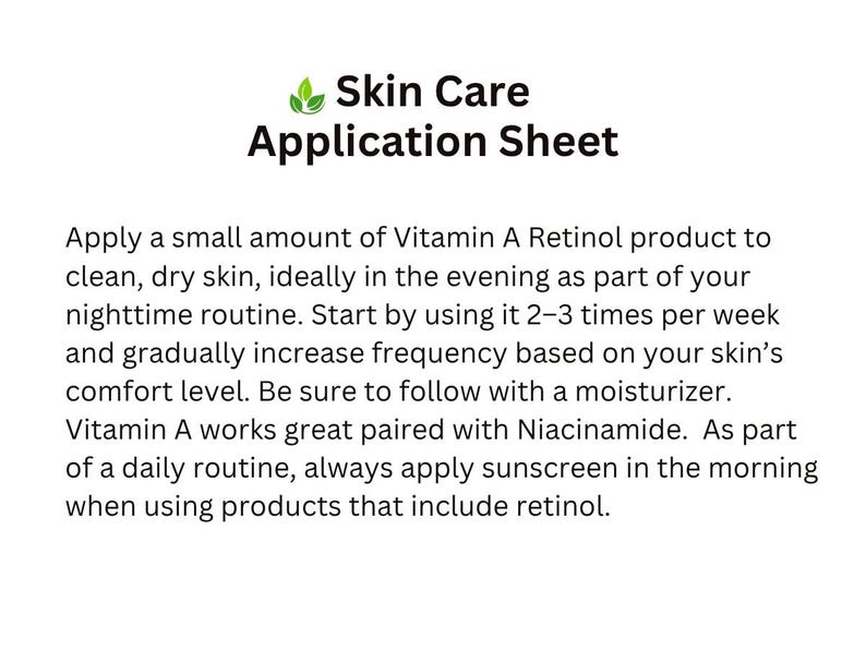 Vitamin A Serum for Dull-Looking Skin – Vegan, Clean Beauty Skin Care Serum image 9
