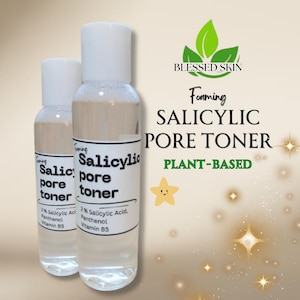 Foaming Salicylic Toner for Pores | Exfoliating Face Toner with BHA | Vitamin B5 Panthenol | Clarifying & Hydrating Daily Toner