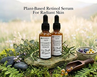 Vitamin A Serum for Dull-Looking Skin – Vegan, Clean Beauty Skin Care Serum