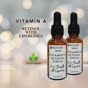 Plant-Based Retinol Face Serum: Vegan Liposomal Vitamin A