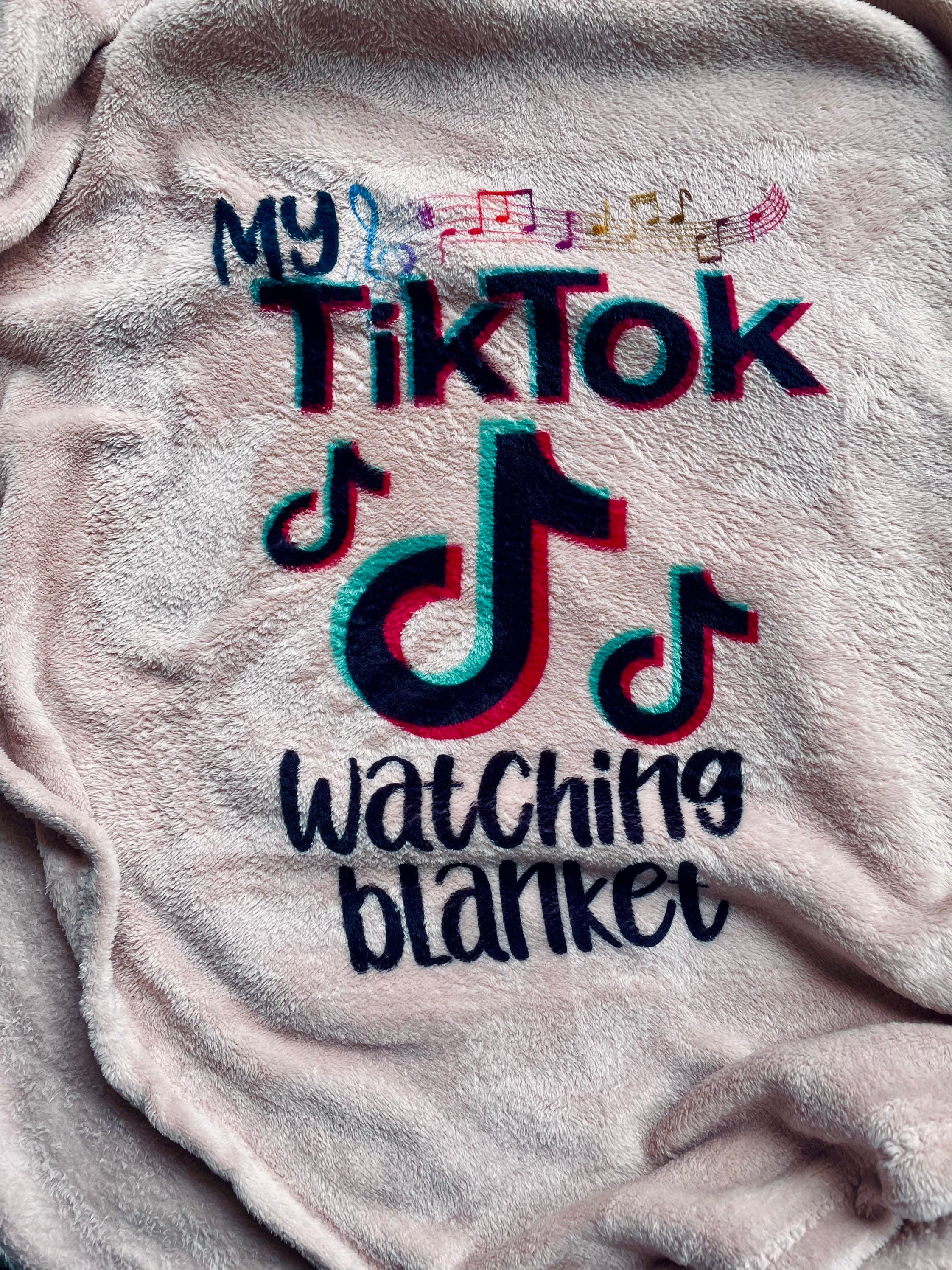 Tik Tok My Tik Tok watching plush blanket 50 x 70 extra Etsy