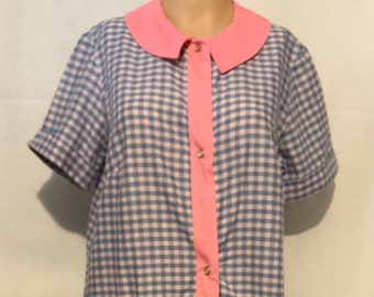 Vintage Housecoat Flower Power