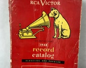 Vintage Books RCA Victor 1948 Record Catalog Classical and Popular Music
