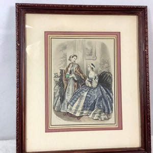 French Fashion Print LeRoy Imp Des Marnie ‘66 Framed Fashion Print Paris