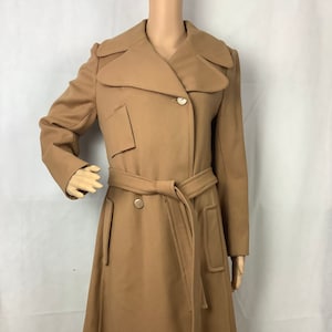 Vintage Wool Coat Camel Wool Coat The American Way with Wool